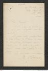Nachlass Franz Steindachner, Brief von Gabriel Adolphe Boucard an Franz Steindachner (29.12.1883), Inv.Nr. 48.10, Seite 1